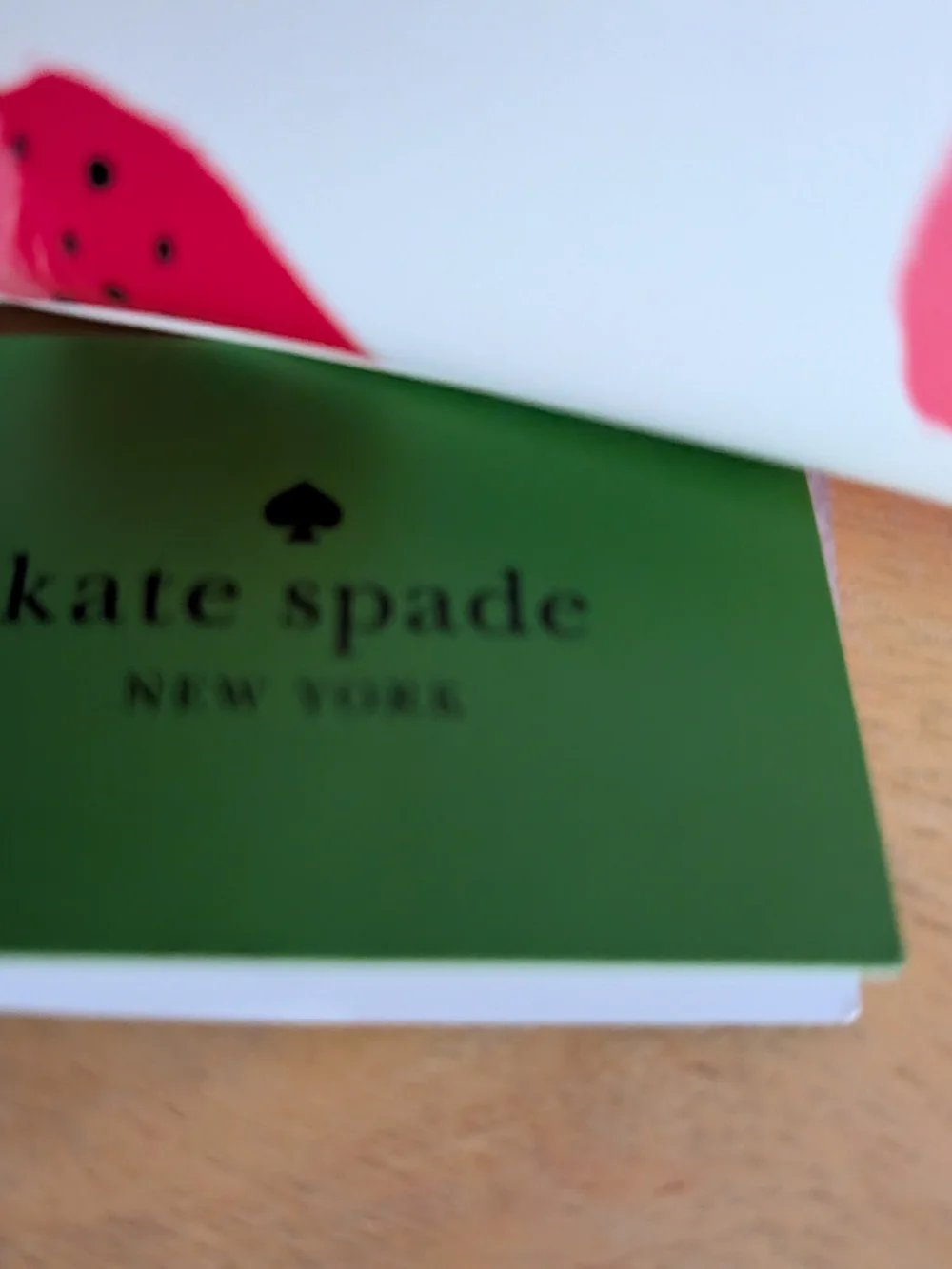 Kate Spade Strawberry Pencil Case With Extras